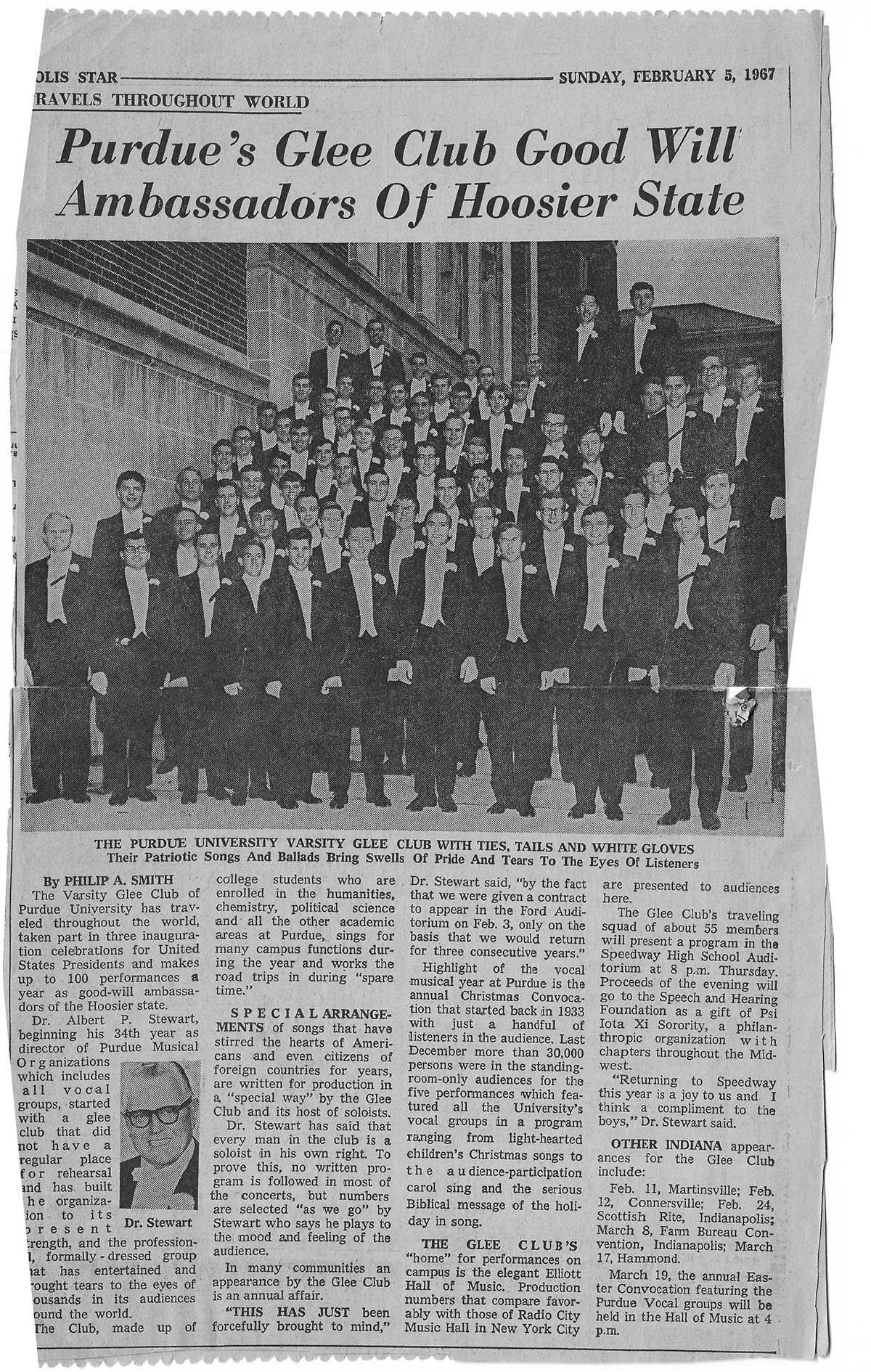 Indy Star 1967 article