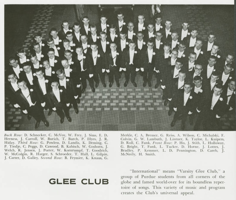 The 1963-64 Glee Club